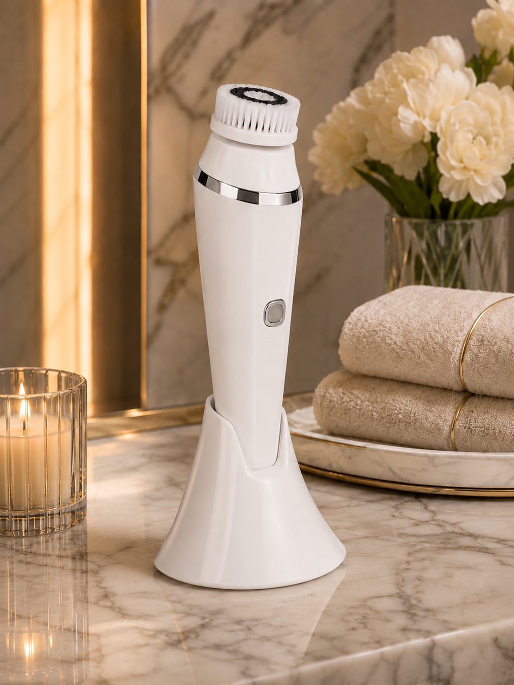 Quad-Treatment Facial Brush