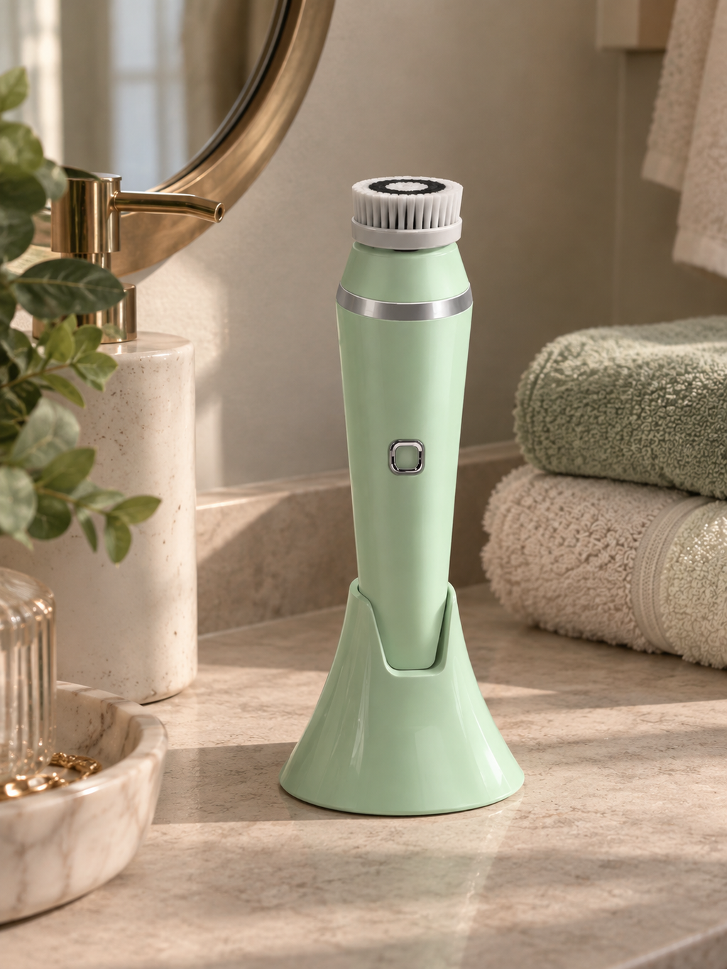 Quad-Treatment Facial Brush