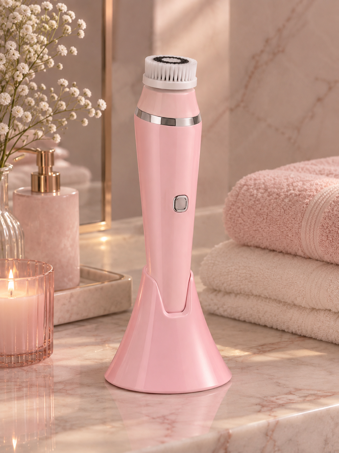 Quad-Treatment Facial Brush